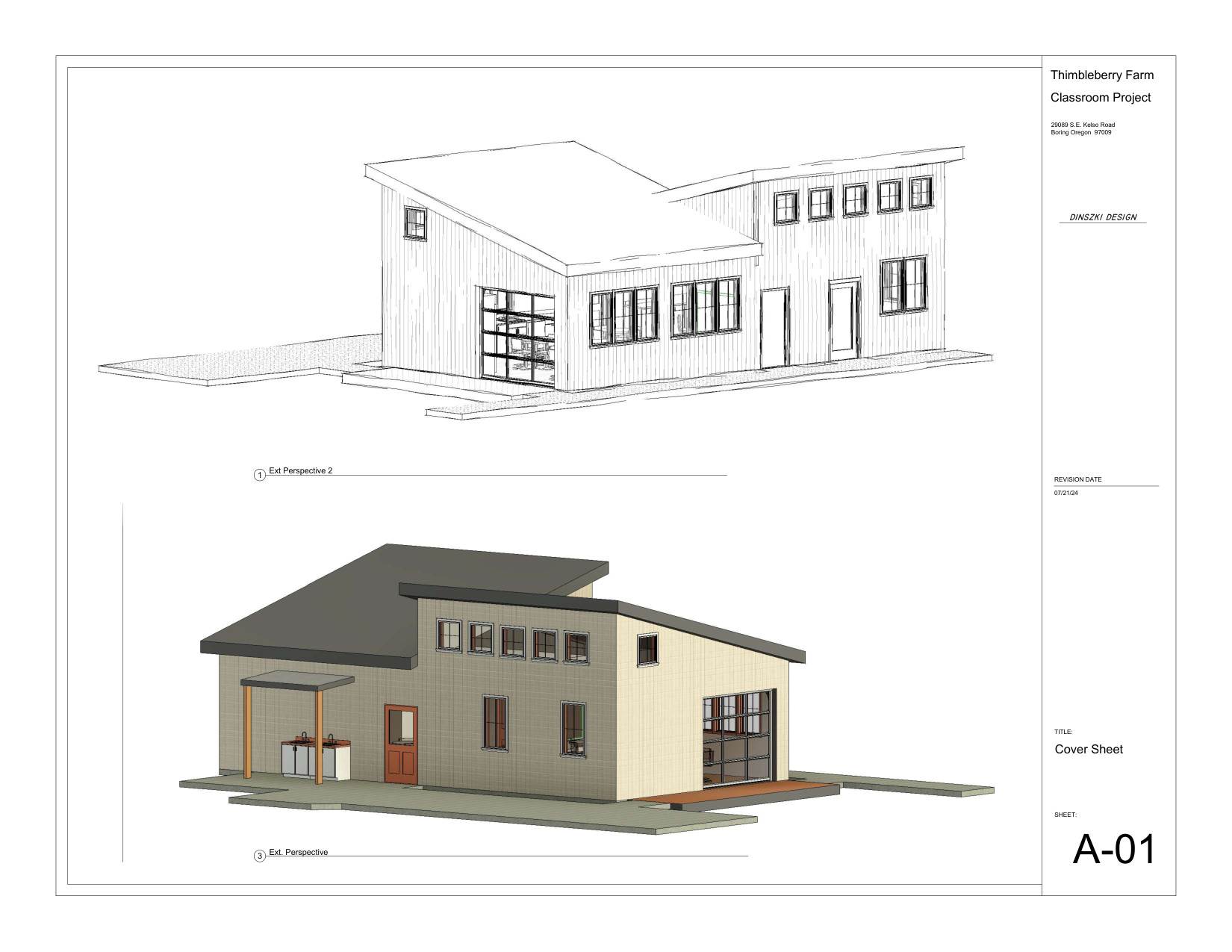 Erika Unyatinski schematic design presentation